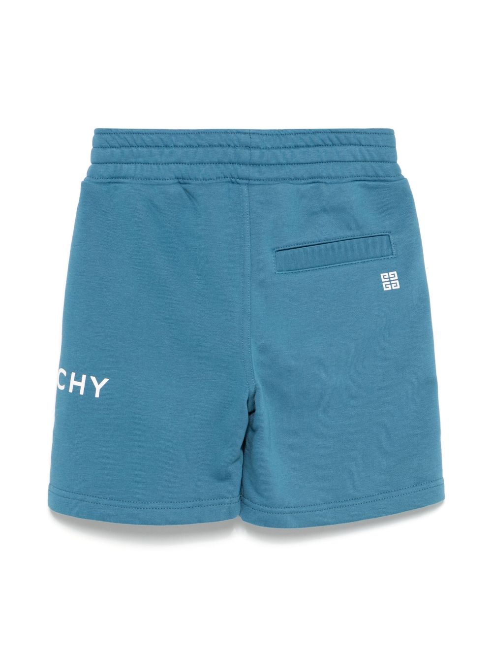 Givenchy Kids logo-print shorts - Blue