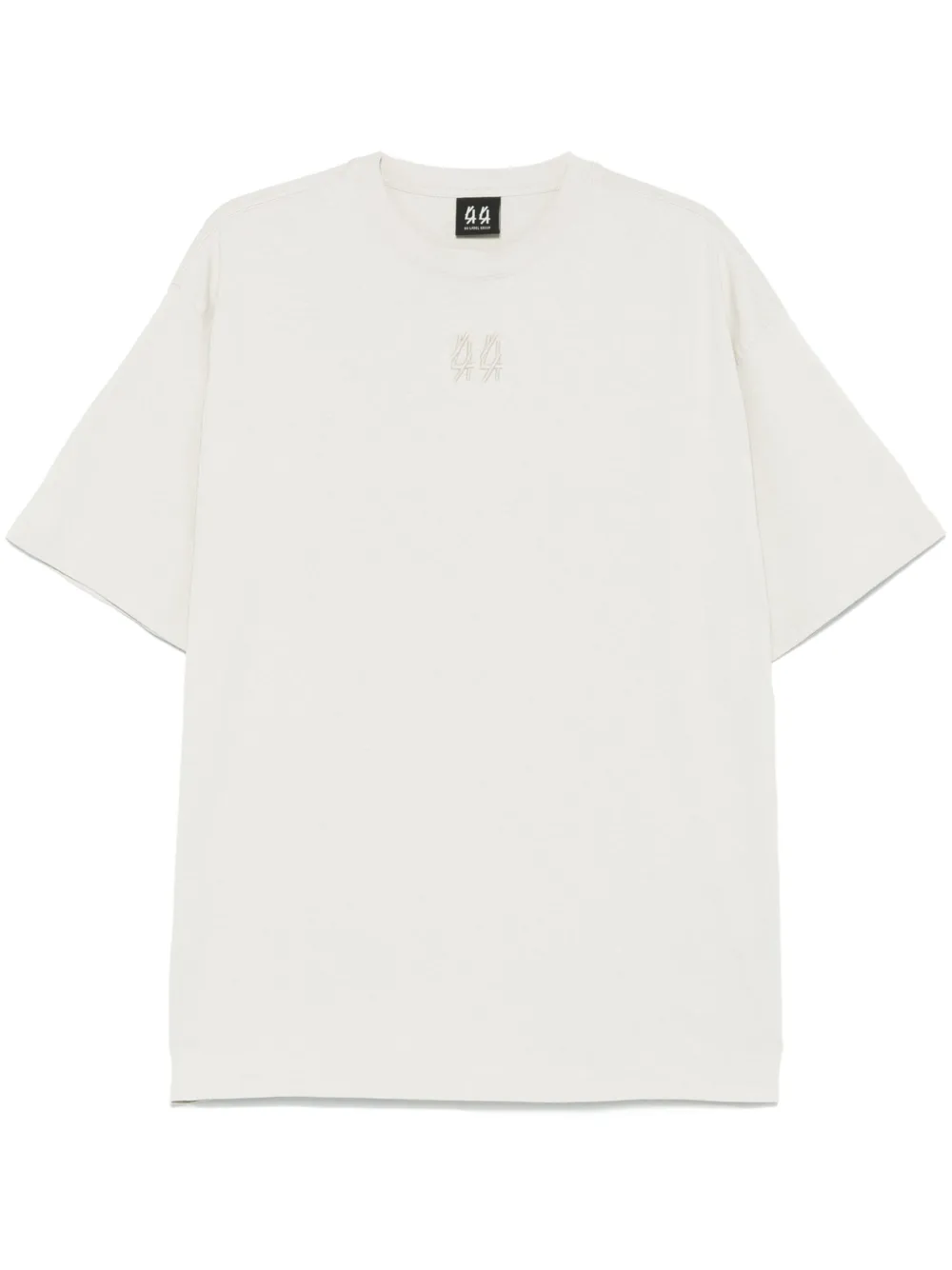 logo-embroidered T-shirt