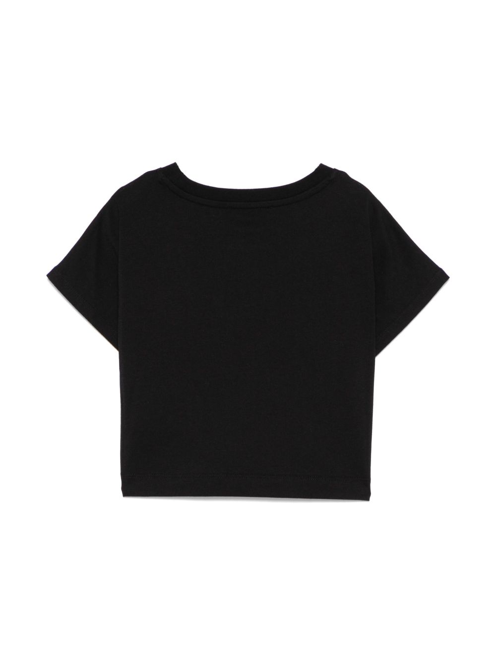 Balmain Kids embroidered-logo T-shirt - Zwart