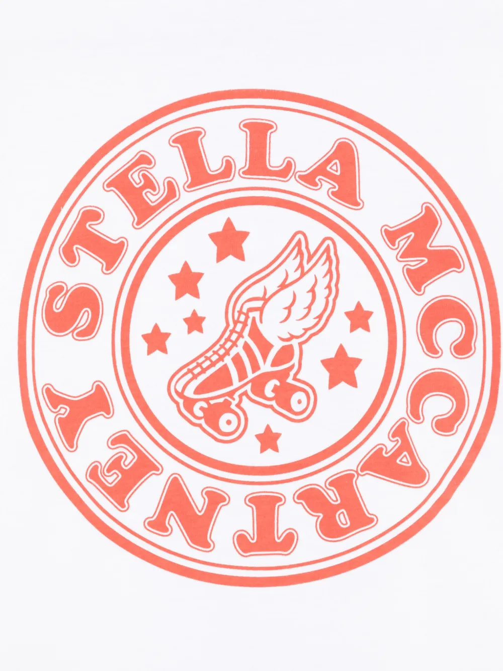 STELLA MCCARTNEY LOGO-PRINT T-SHIRT