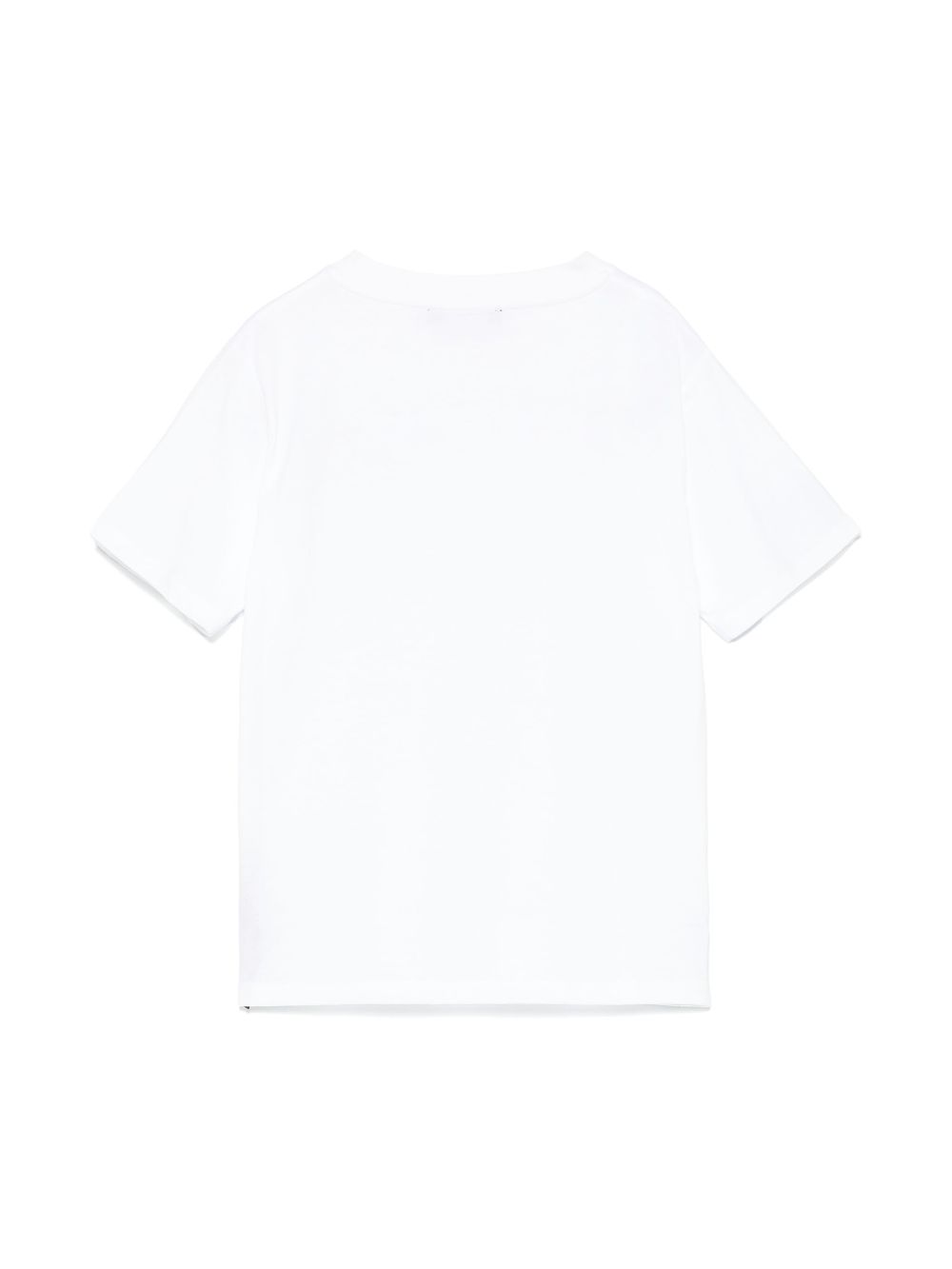 Balmain Kids Katoenen T-shirt - Wit