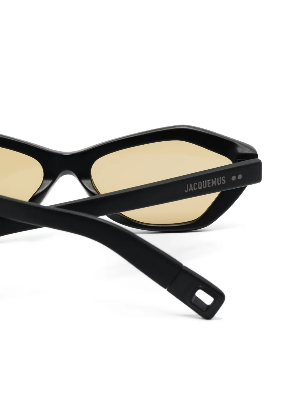 Jacquemus The Bambino zonnebril Zwart