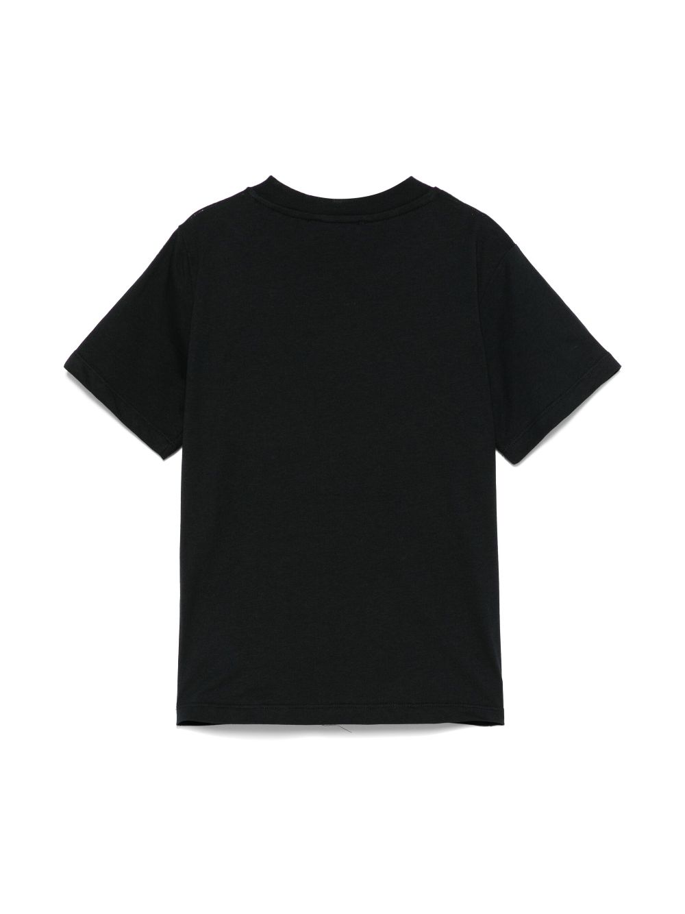 Balmain Kids T-shirt met geborduurd logo - Zwart