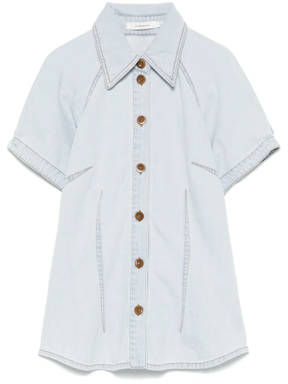 ZIMMERMANN camisa Tallow | azul | Image 1