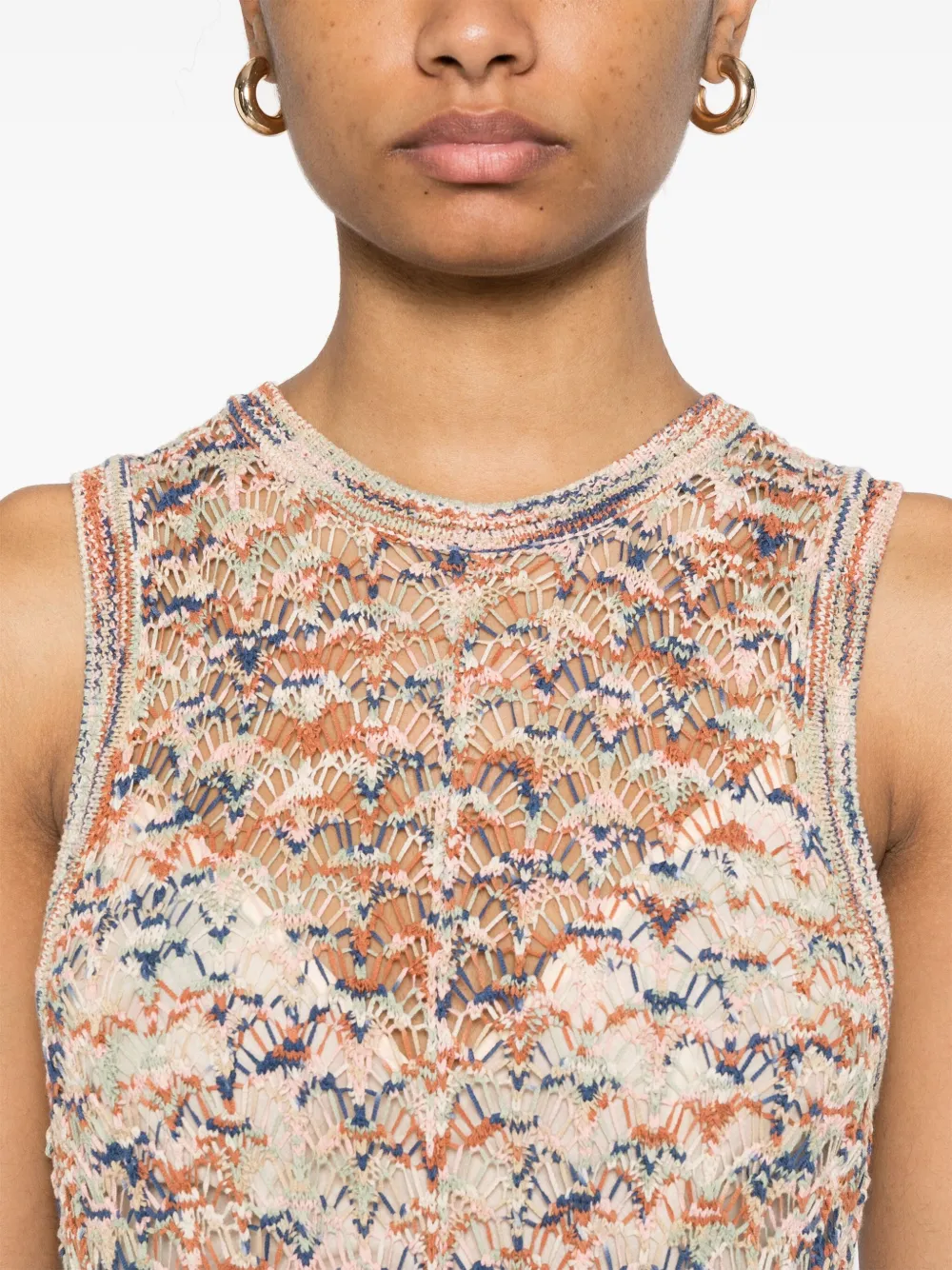 ZIMMERMANN Maxi-jurk Roze