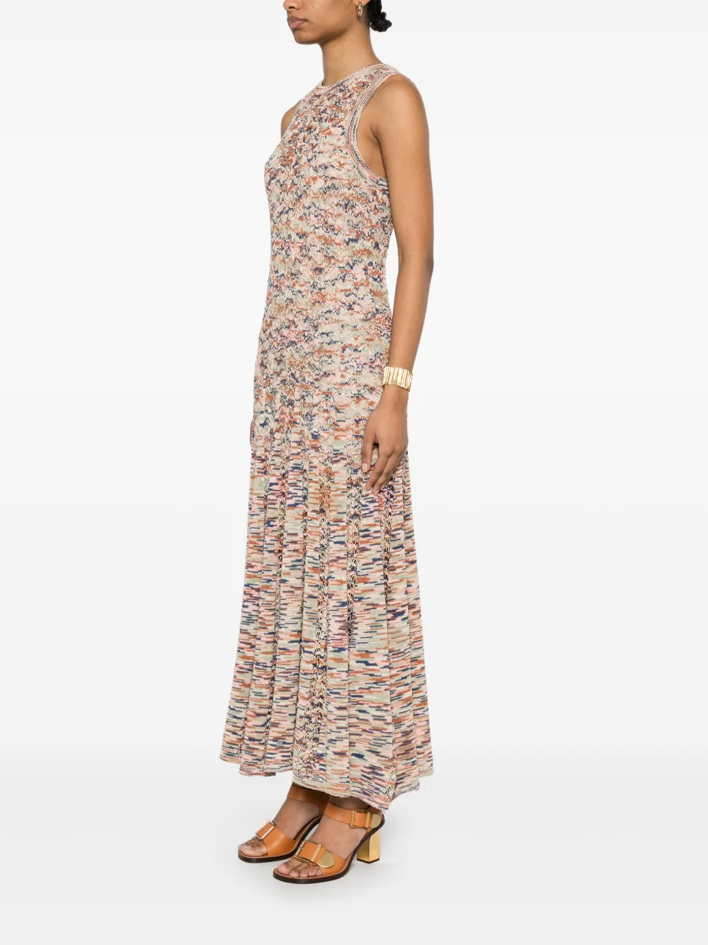 ZIMMERMANN Maxi-jurk Roze