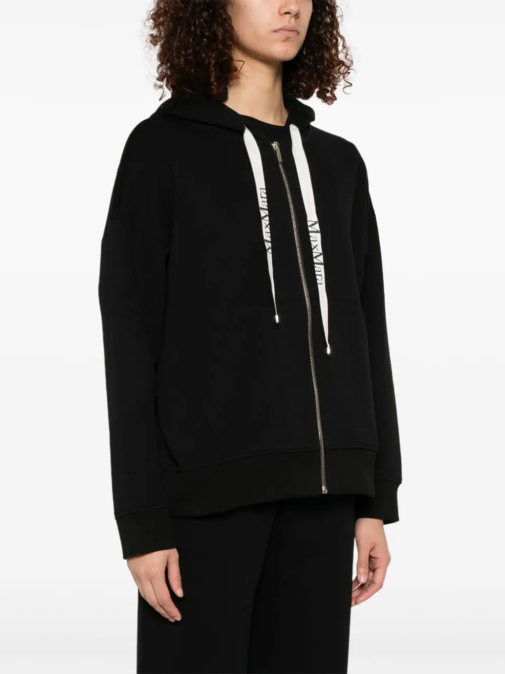 'S Max Mara Jour hoodie Zwart