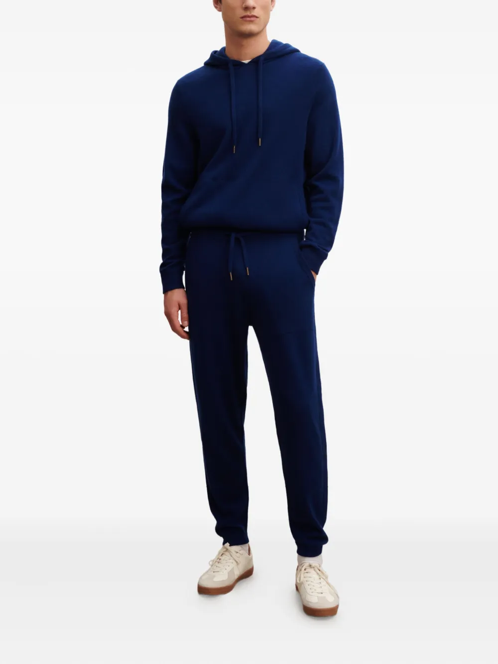 Eric Bompard cashmere track pants - Blauw