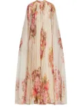 Hemant And Nandita floral-print dress - White