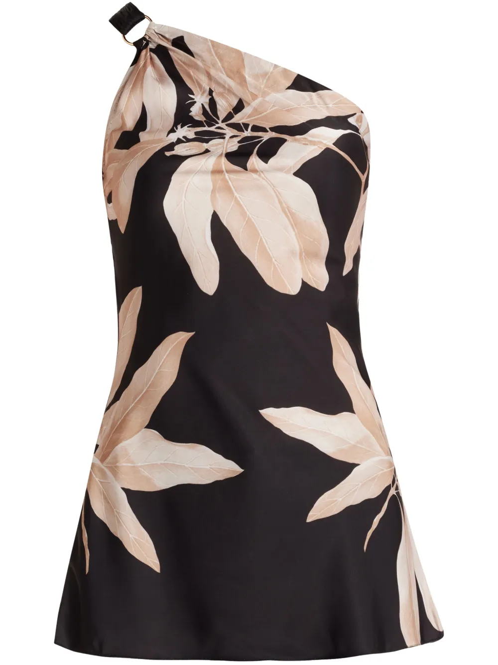 Hemant And Nandita floral-print top | Black | Image 1