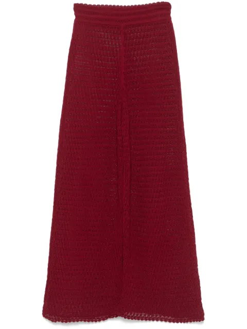 Eric Bompard pointelle-knit trousers