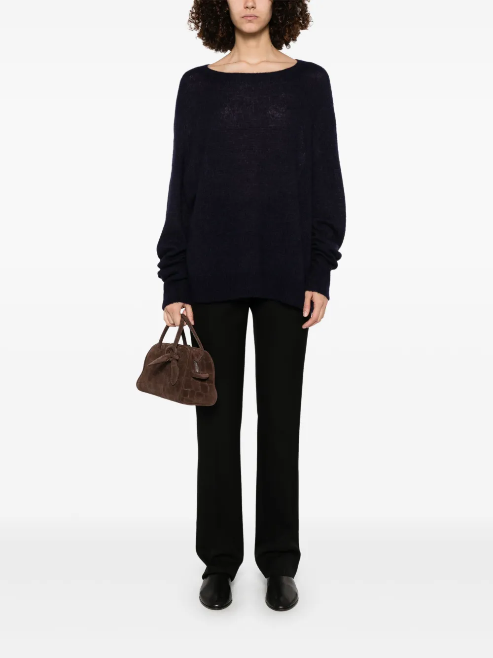 Eric Bompard Kasjmier trui - Blauw