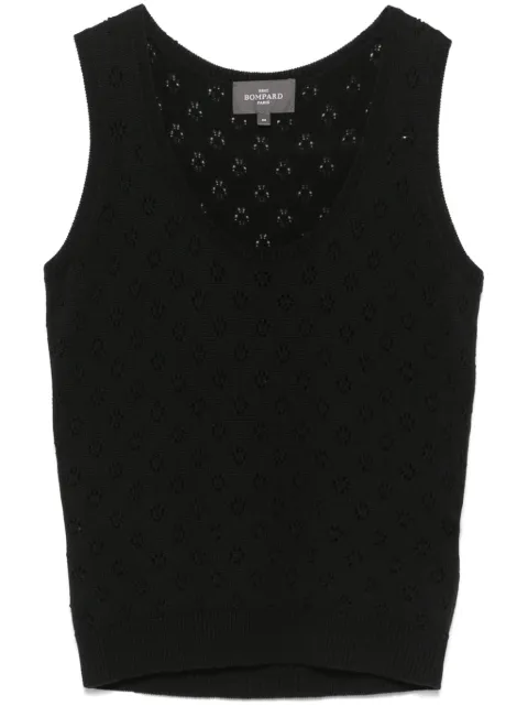 Eric Bompard pointelle-knit tank top