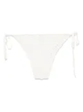Eric Bompard knitted bikini bottoms - White
