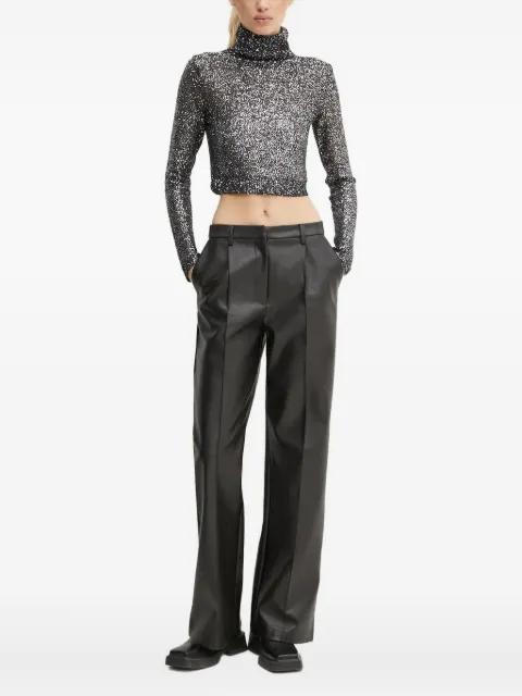 A.L.C. sequinned turtleneck top