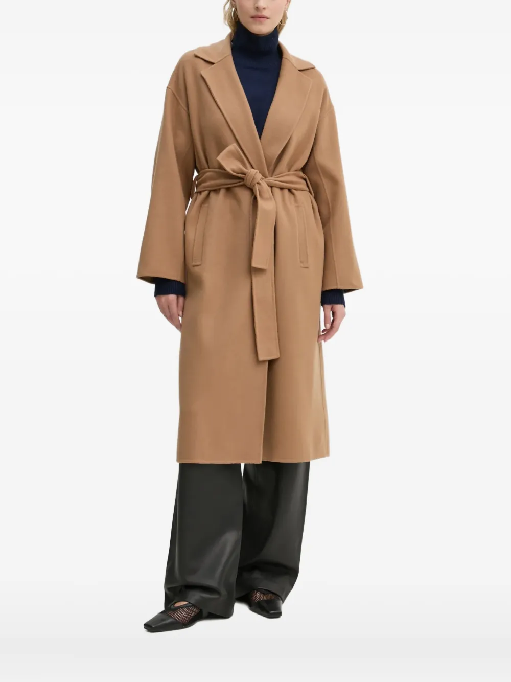 A.l.c Peter Coat In Brown