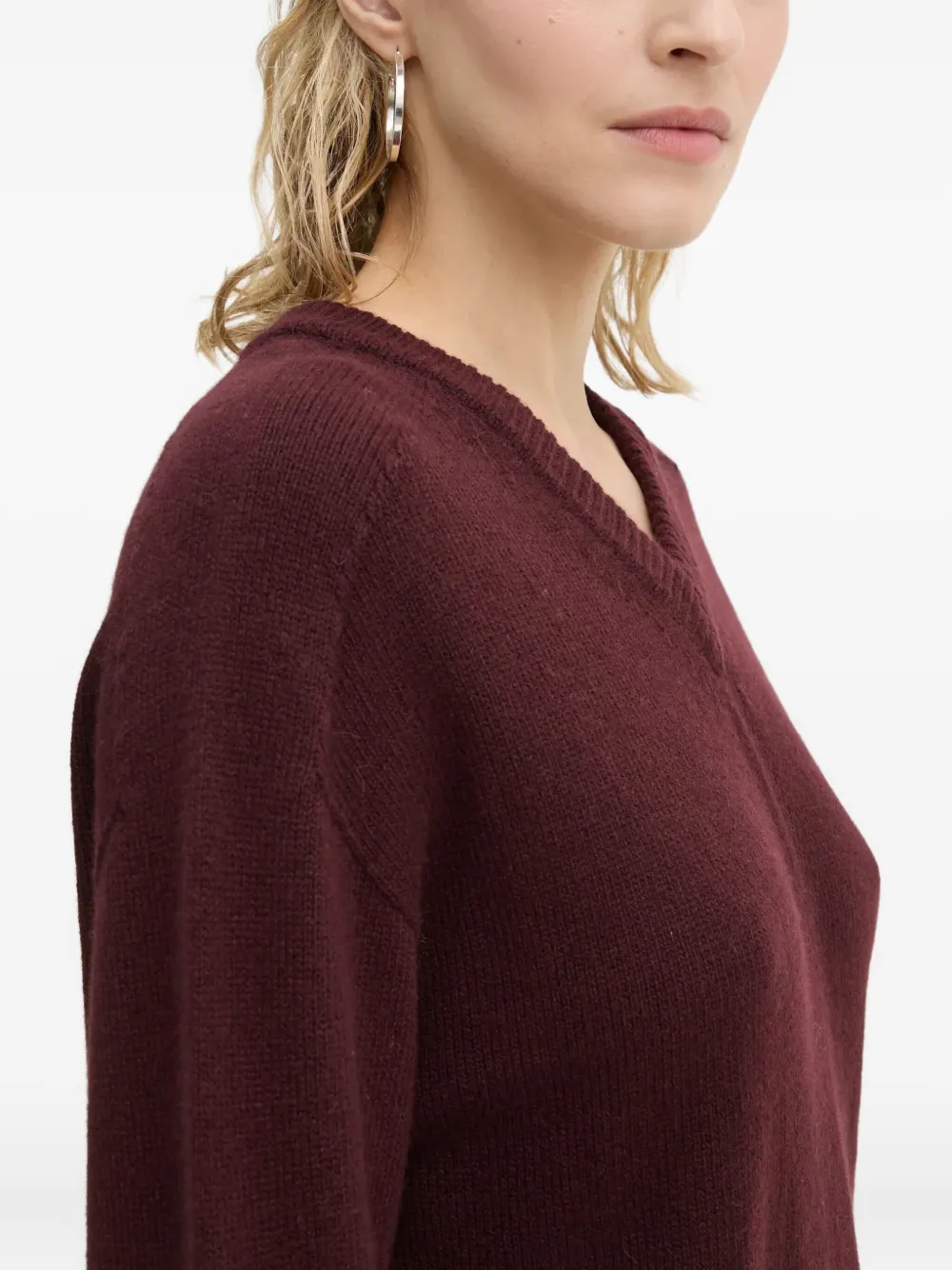 A.l.c Calven Sweater In Burgundy