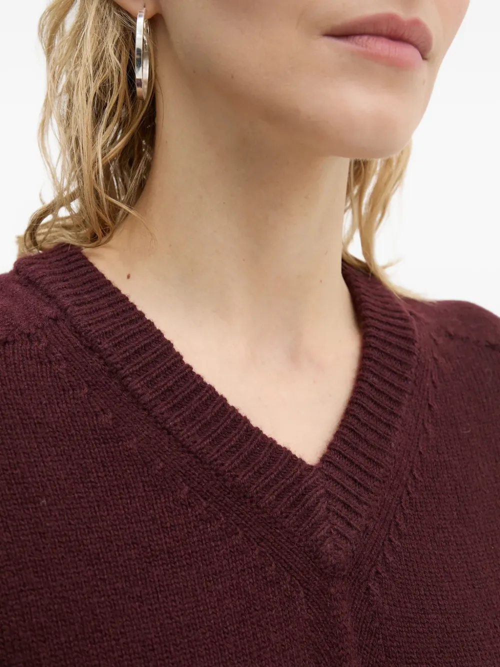A.l.c Calven Sweater In Burgundy