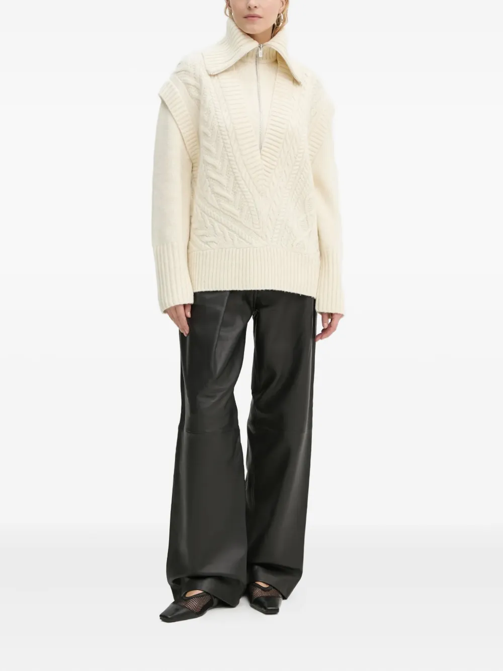 A.l.c Callie Sweater In Neutral
