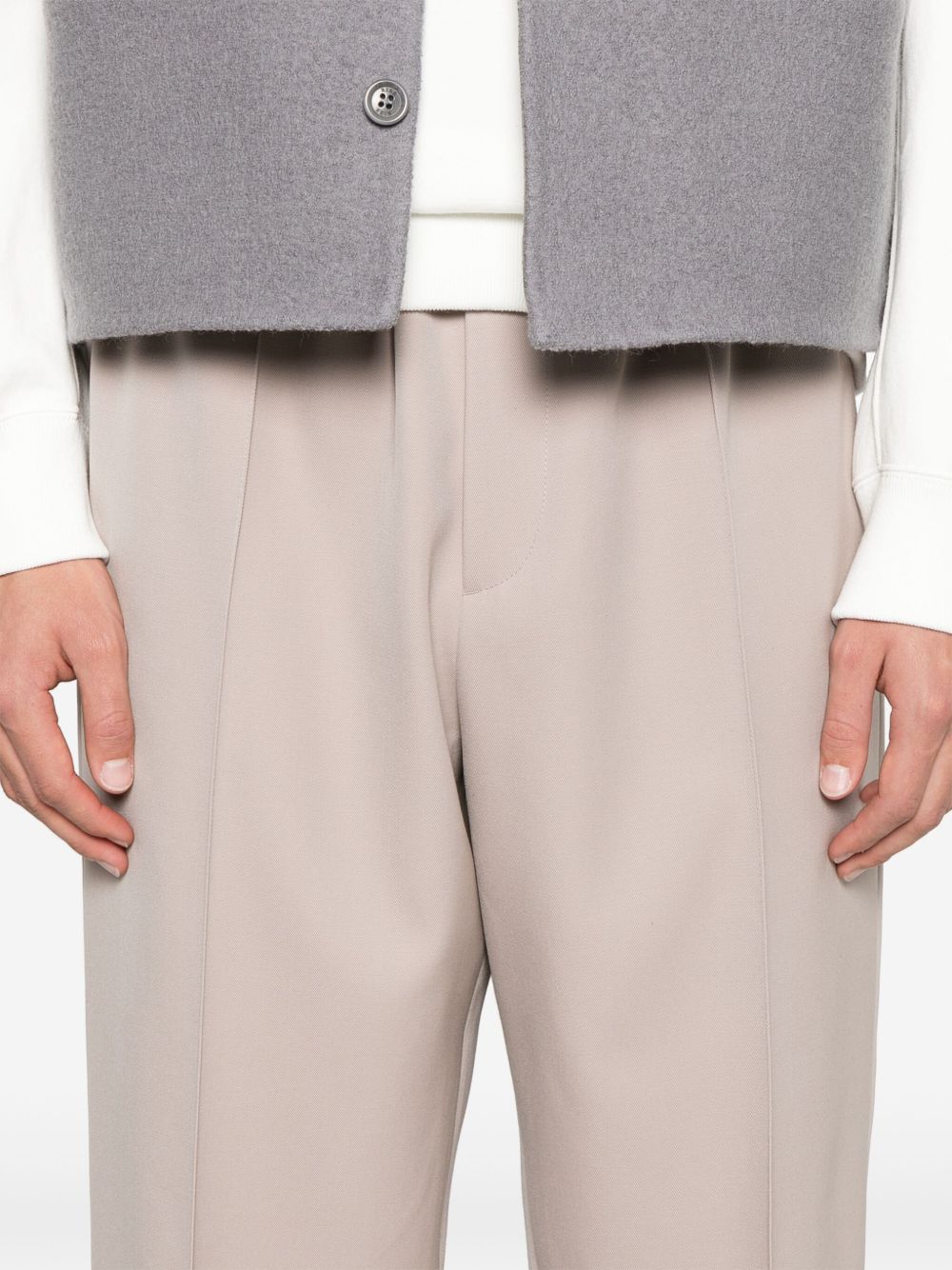 JIL SANDER WOOL TROUSERS