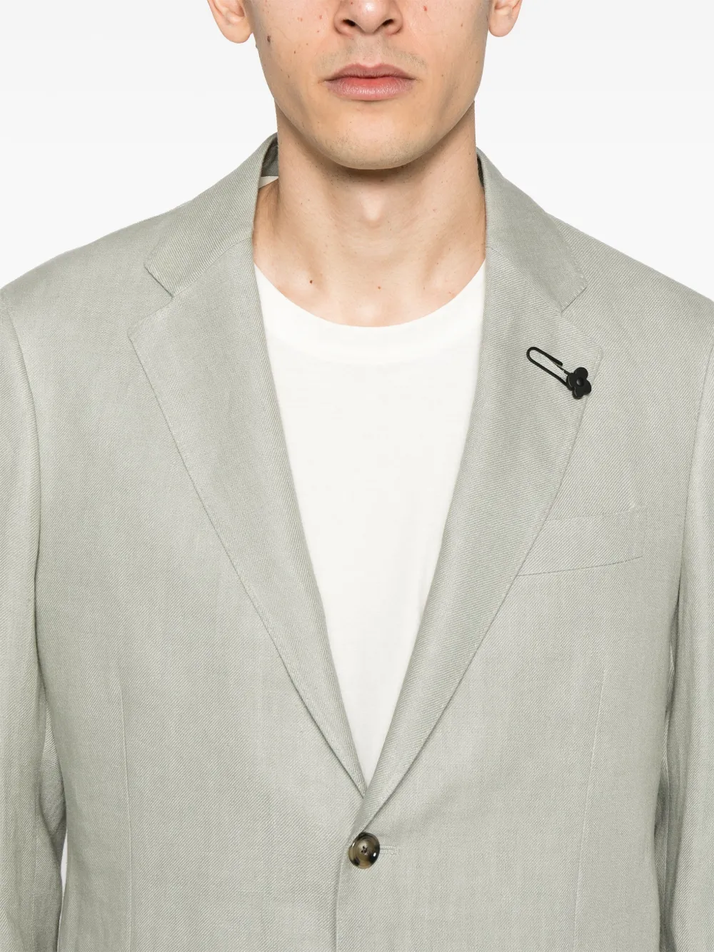 Lardini Single-breasted Suit In Gray