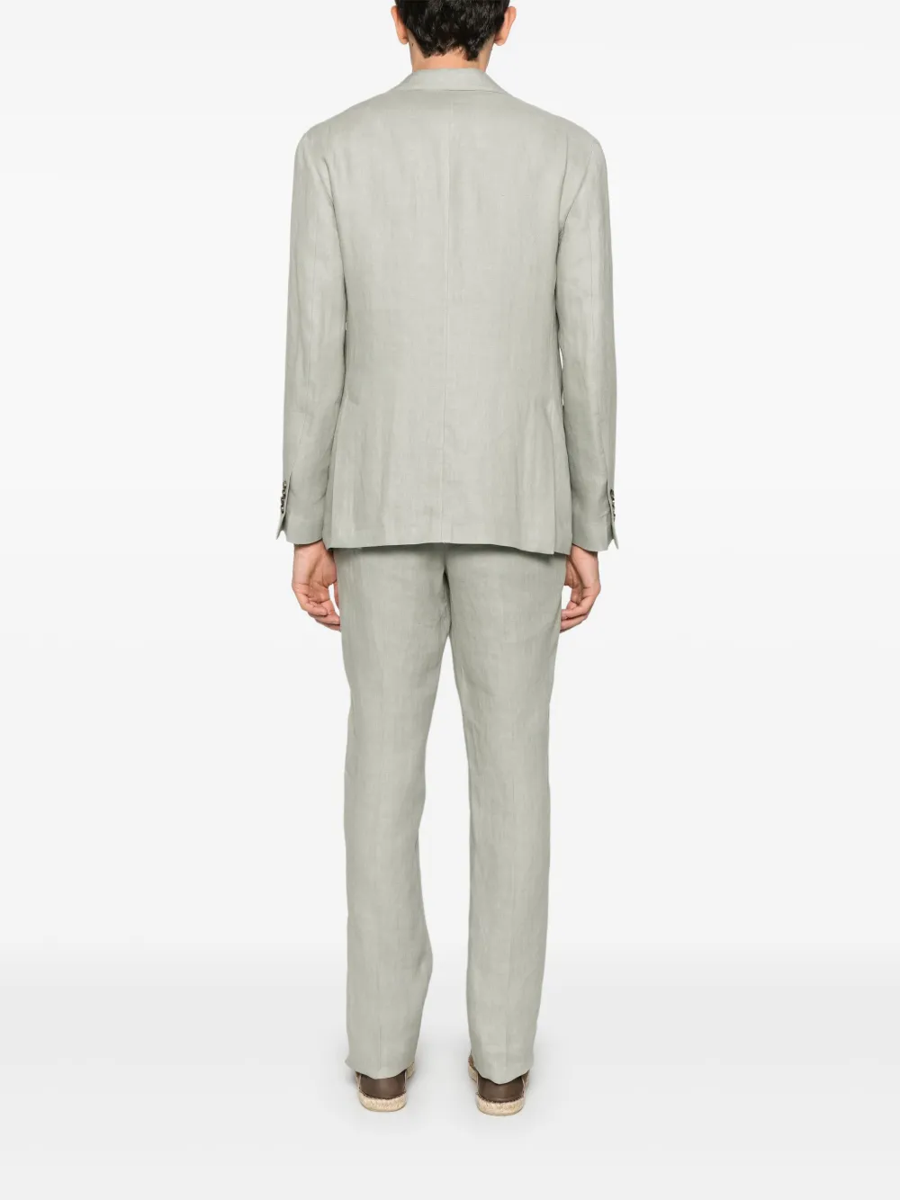 Lardini Single-breasted Suit In Gray