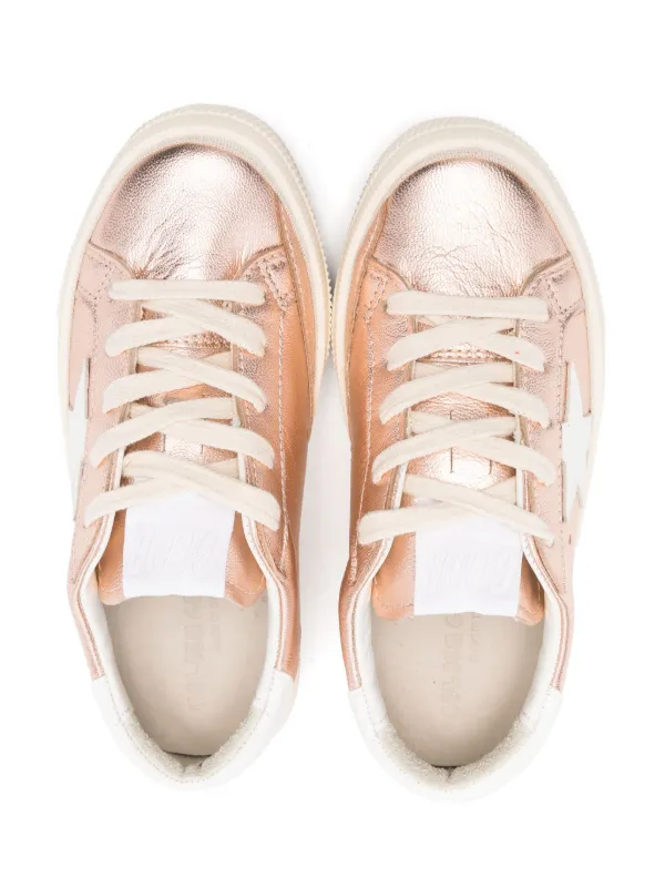 Golden Goose Kids May Sneakers | Pink | FARFETCH