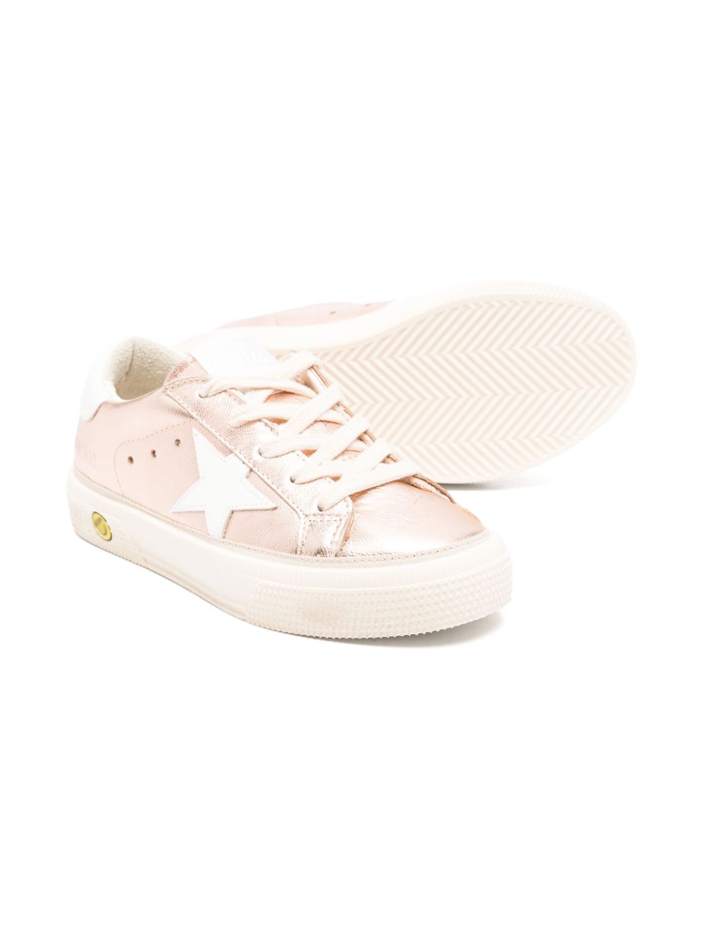 Golden Goose Kids May sneakers - Roze