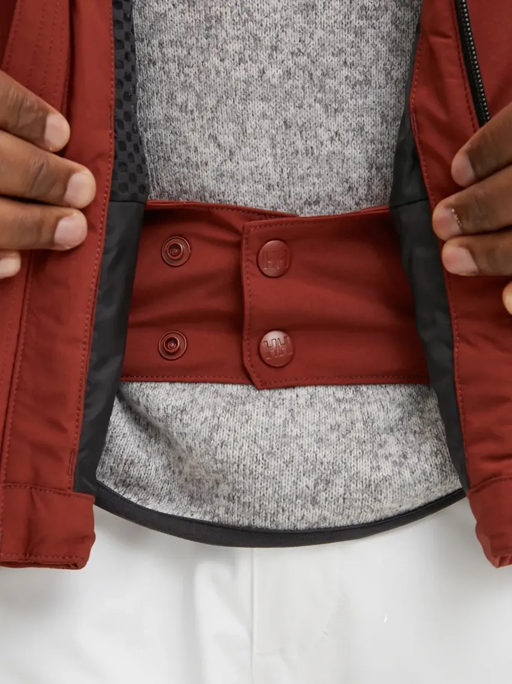 Helly Hansen Jack met capuchon Bruin