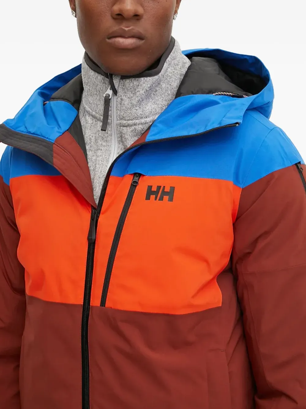 Helly Hansen Jack met capuchon Bruin
