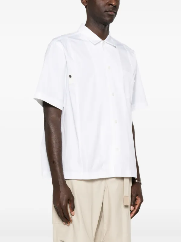 Sacai パネル シャツ | ホワイト | FARFETCH JP