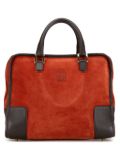 Loewe Pre-Owned 21th Century Suede Amazona 32 handbag - Red