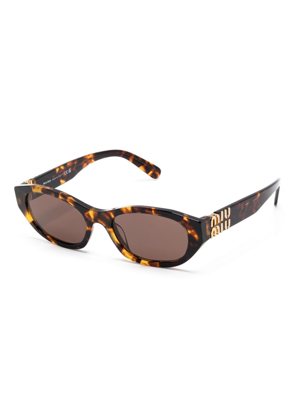 Miu Miu Eyewear 14L60M zonnebril - Bruin