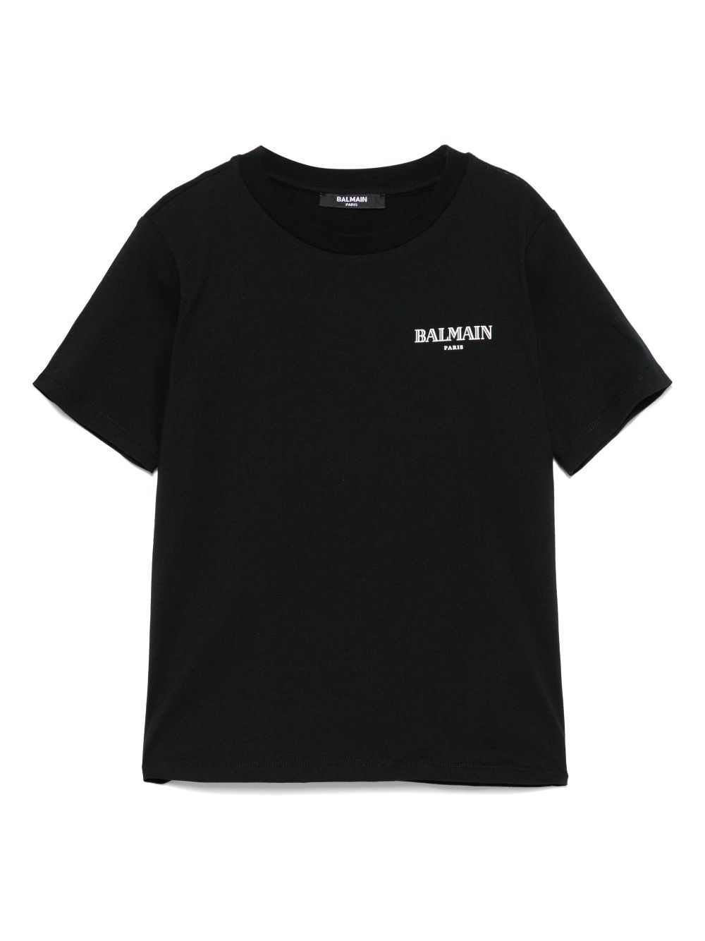 Balmain Kids logo-print T-shirt - Black