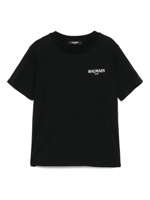 Balmain Kids Camiseta com estampa de logo