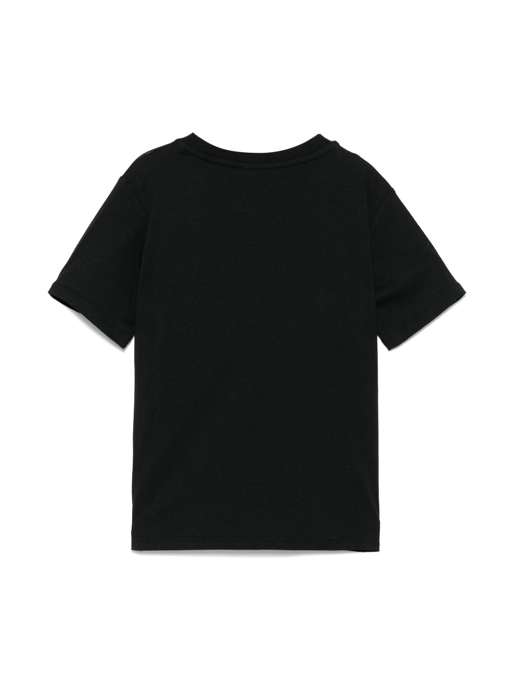 Balmain Kids T-shirt met logoprint - Zwart