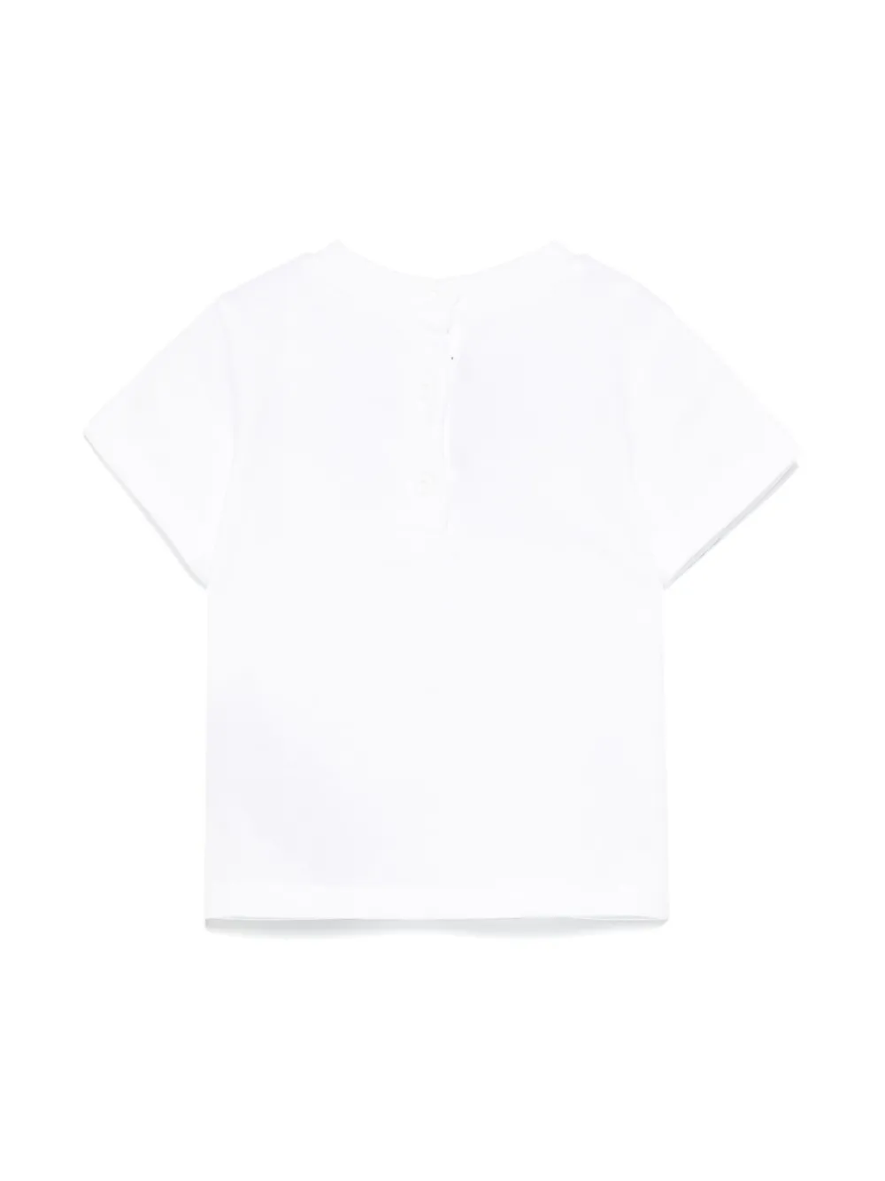 Balmain Kids T-shirt met logoprint - Wit