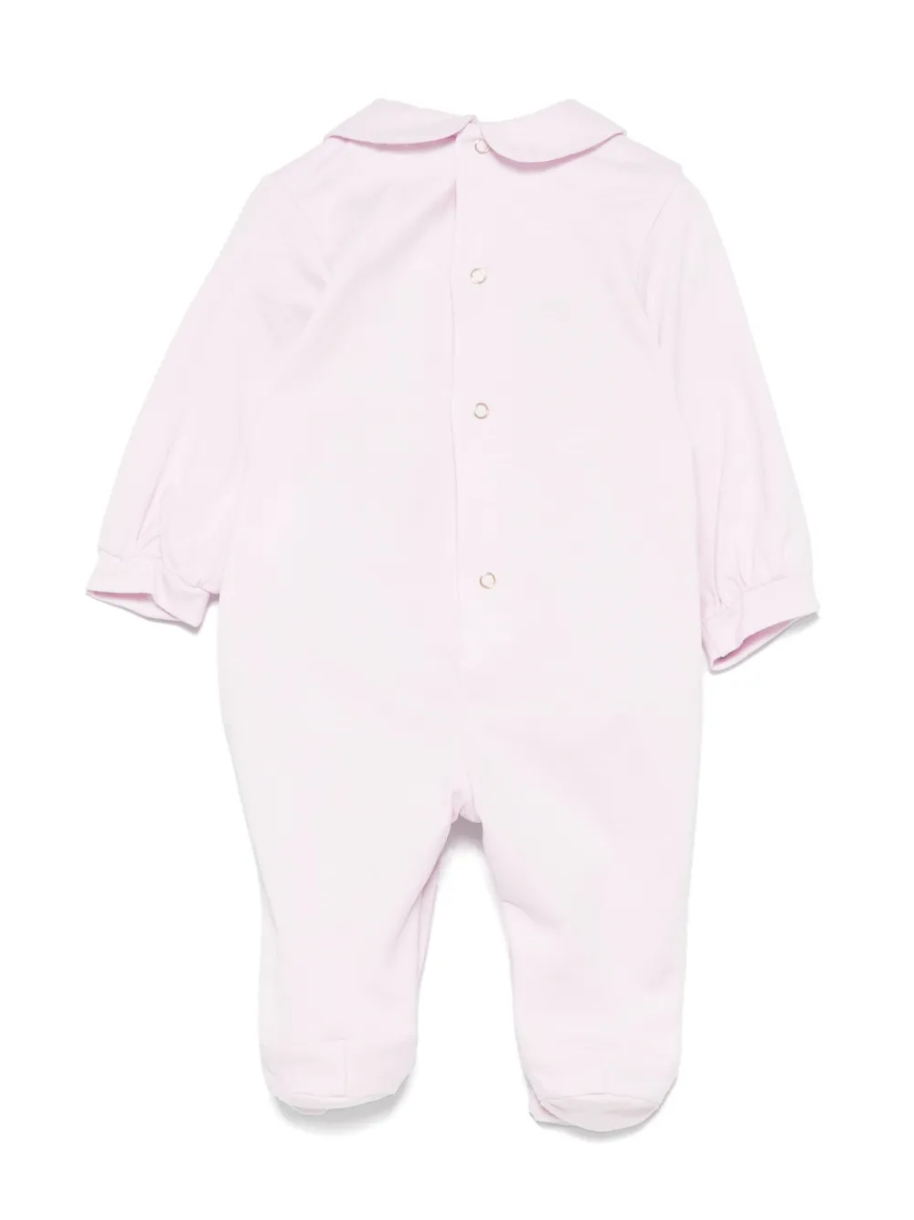 Elisabetta Franchi La Mia Bambina Pyjama met geborduurd logo Paars