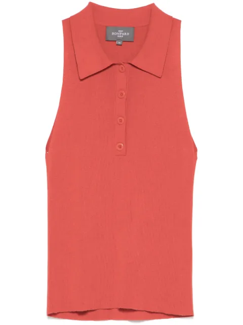 Eric Bompard sleeveless polo top