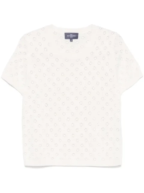 Eric Bompard pointelle-knit T-shirt