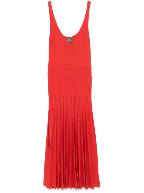 Eric Bompard vestido sin mangas plisado