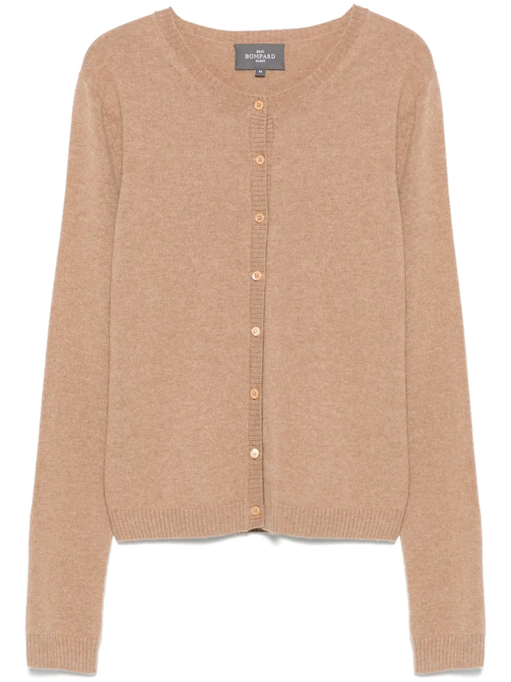 buttoned-sleeves cardigan