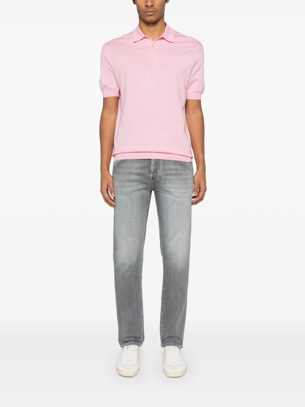 Eric Bompard Poloshirt met korte mouwen - Roze