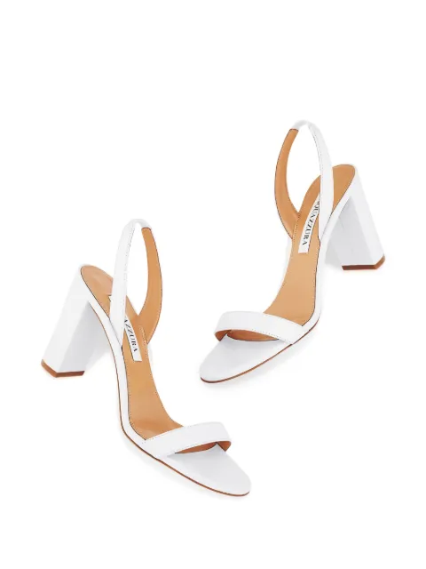 Aquazzura 85mm So Nude sandals SNBMIDS0NAP - 2