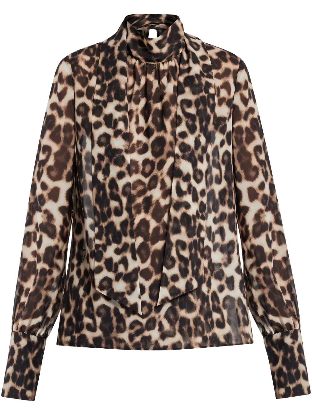 SER.O.YA leopard-print blouse | Brown | Image 1