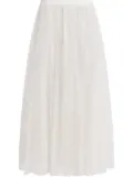 LoveShackFancy Tulle maxi skirt - White