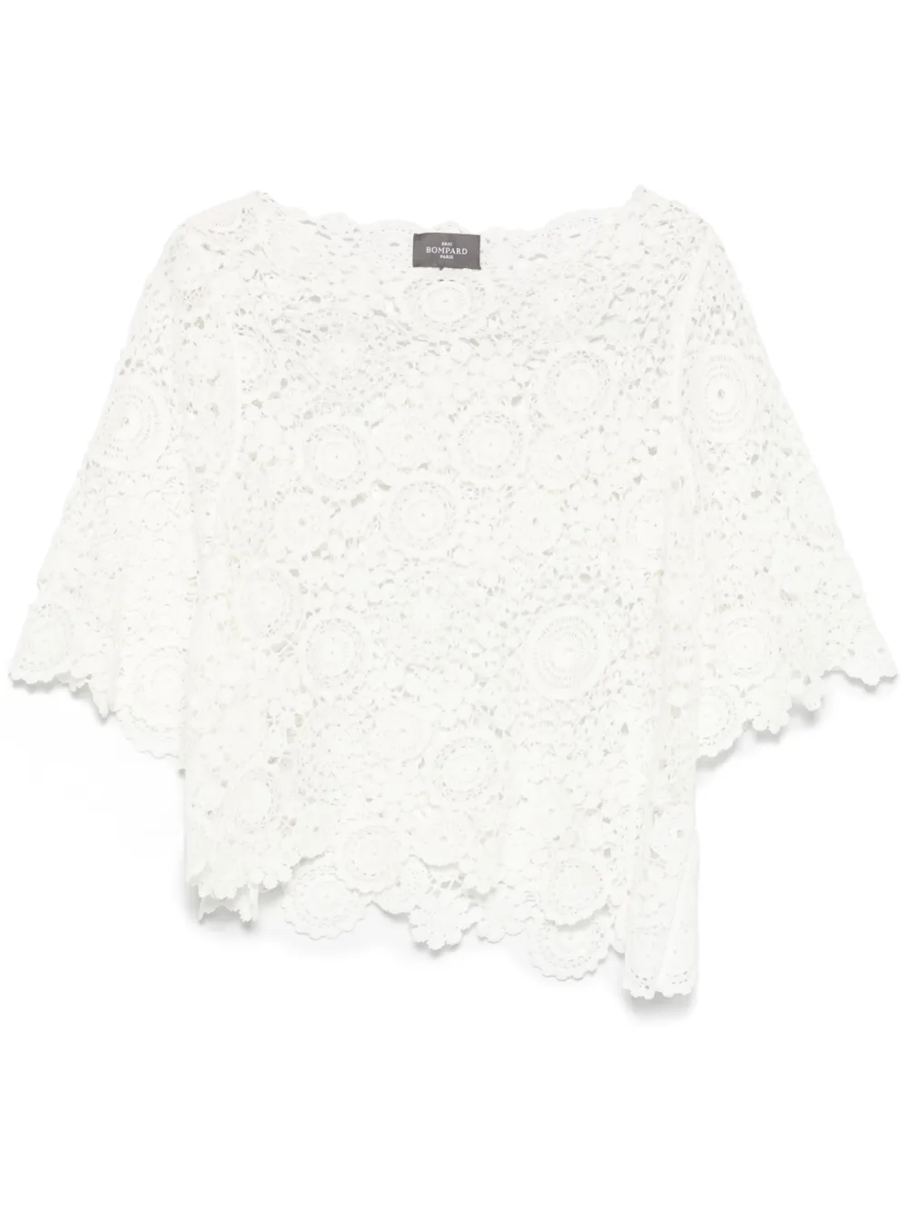 guipure-lace top