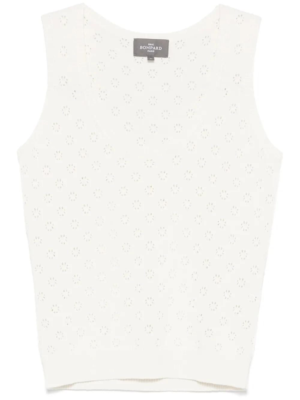 Pointelle tank top