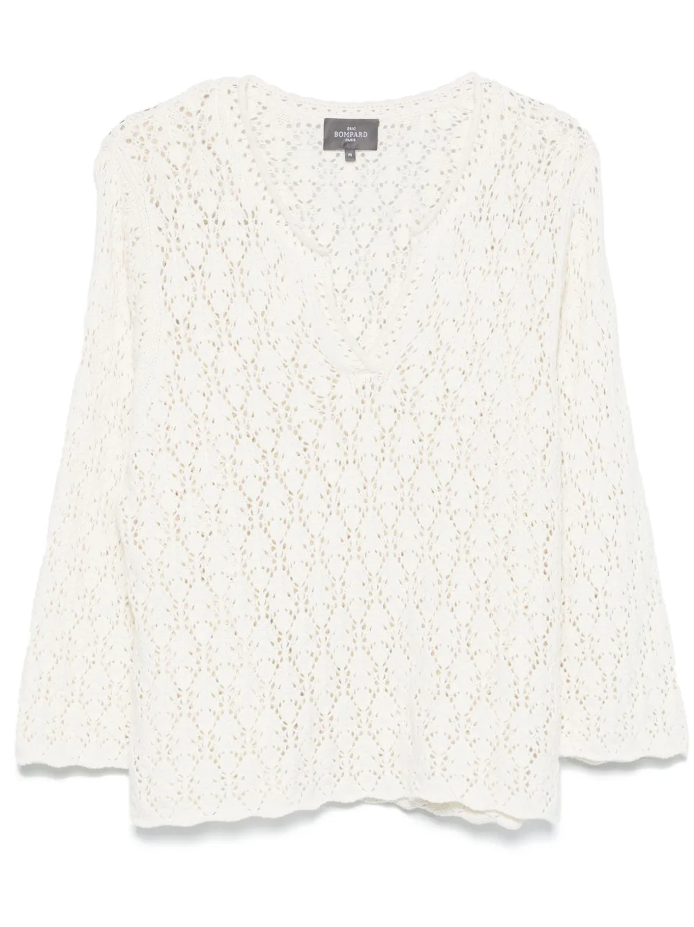 open-knit sweater