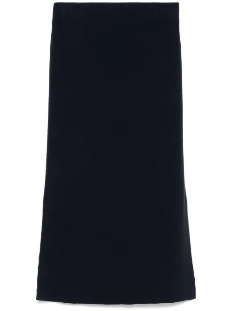 Eric Bompard falda midi con aberturas laterales